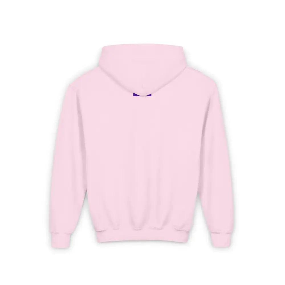 Crimson Hues Skull Youth Hoodie - Kids clothes