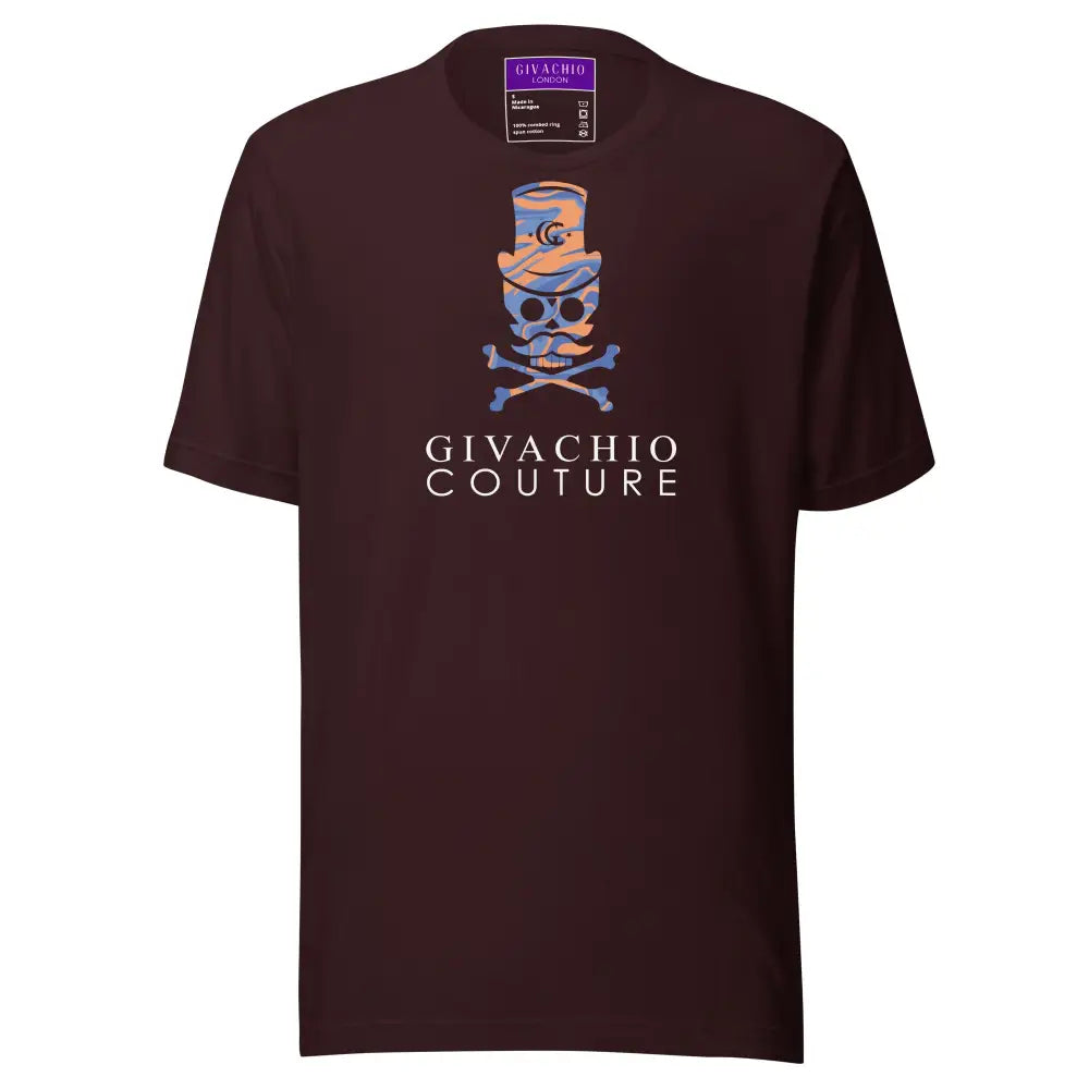 Dab Skull T-Shirt - Oxblood Black / S - T-Shirts