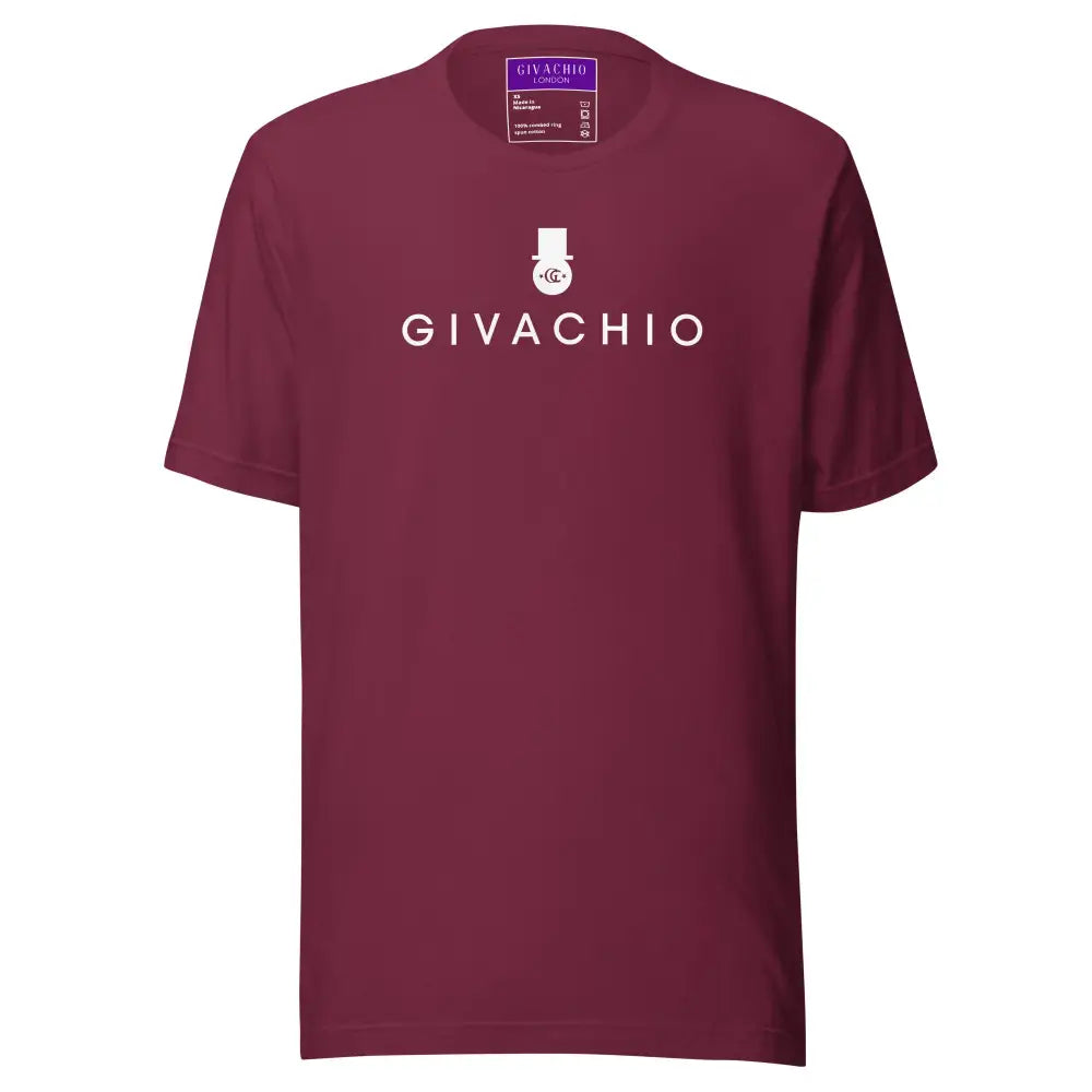 G Hat Man T-Shirt - Maroon / XS - T-Shirts