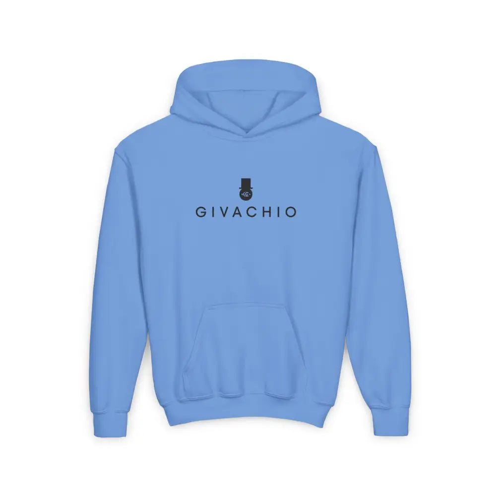 G Hat Man Youth Hoodie - S / Carolina Blue - Kids clothes