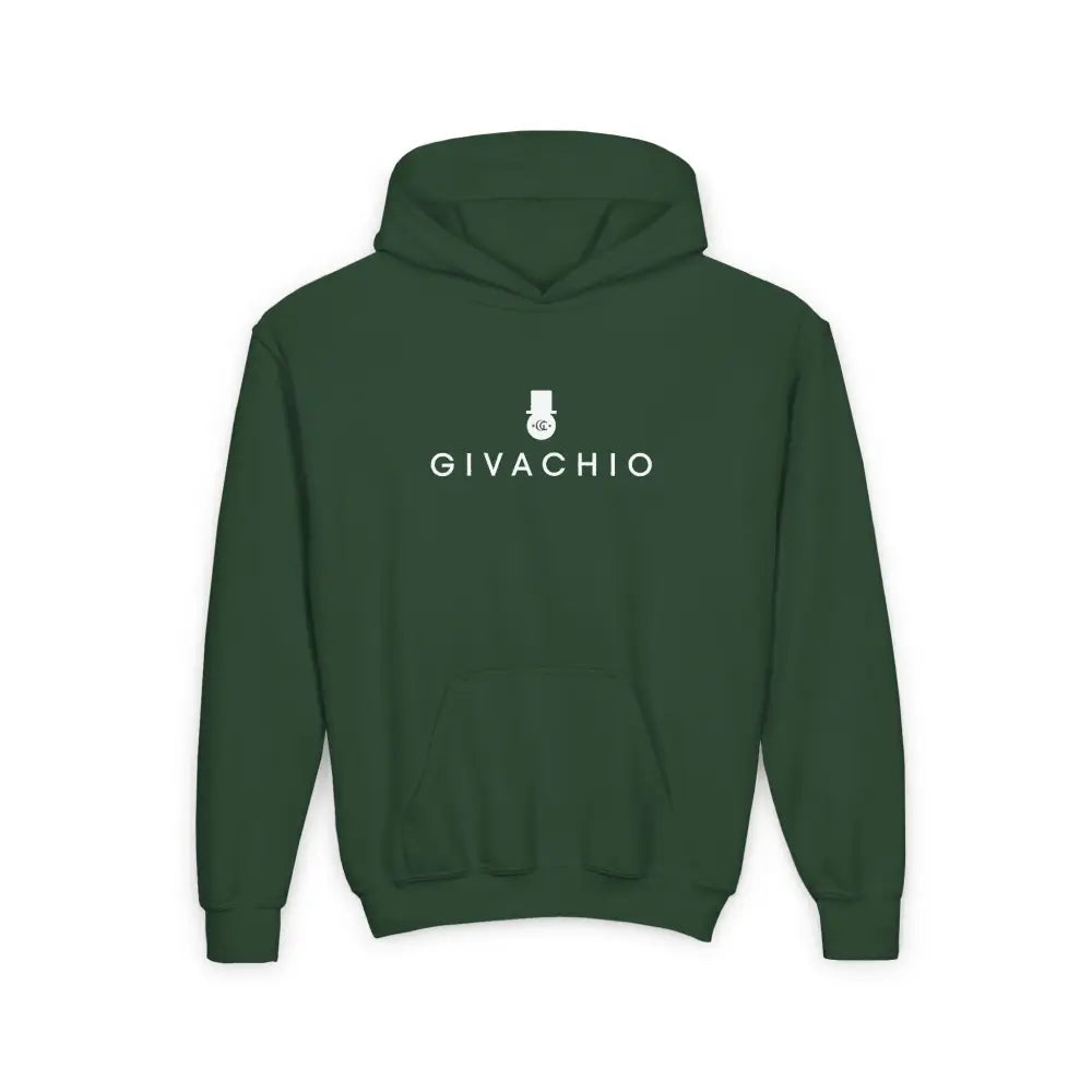 G Hat Man Youth Hoodie - S / Forest Green - Kids clothes