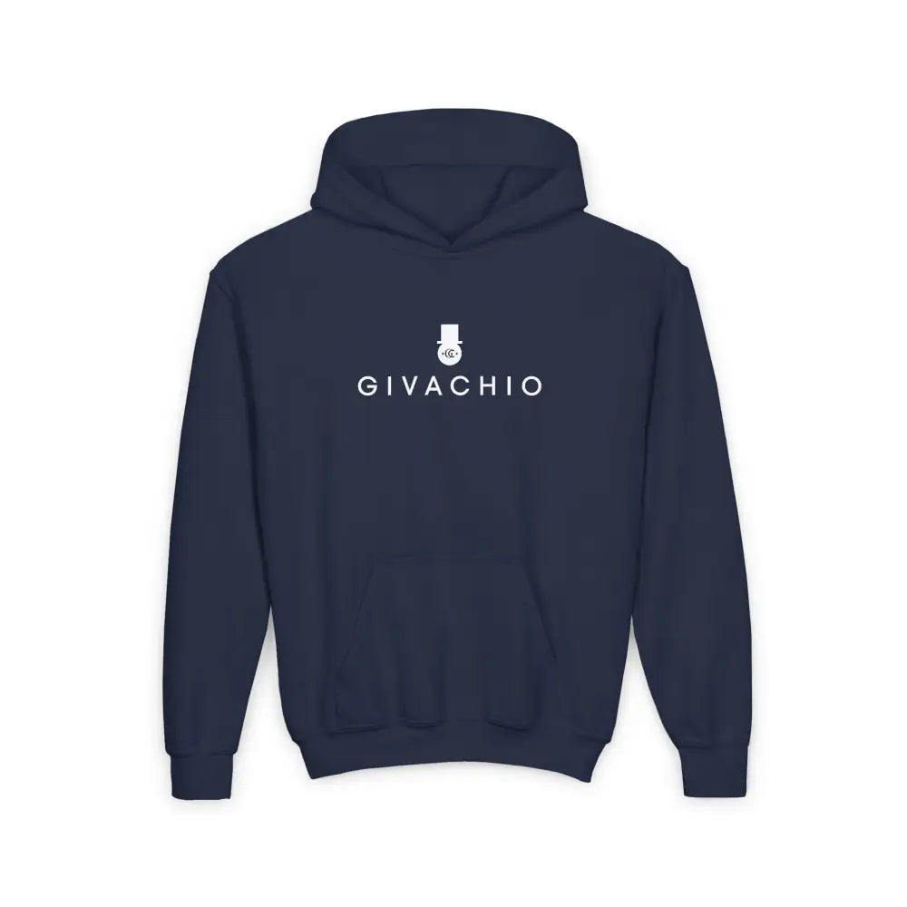 G Hat Man Youth Hoodie - S / Navy - Kids clothes