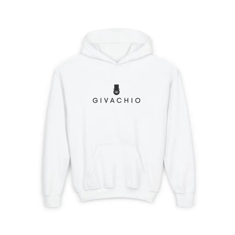 G Hat Man Youth Hoodie - S / White - Kids clothes