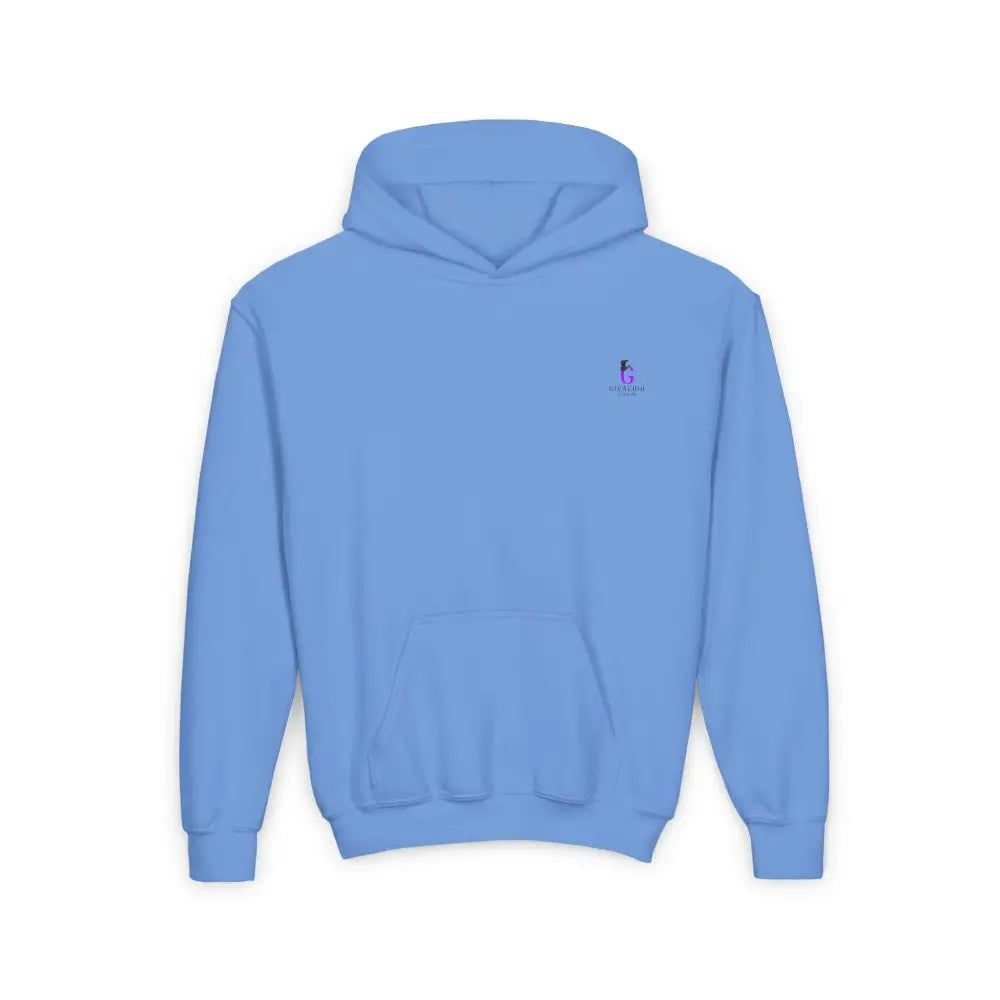 G Swish Hat Purple Youth Hoodie - S / Carolina Blue - Kids clothes