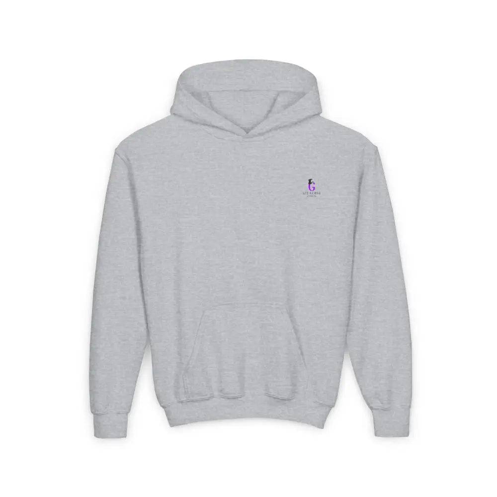 G Swish Hat Purple Youth Hoodie - S / Sport Grey - Kids clothes