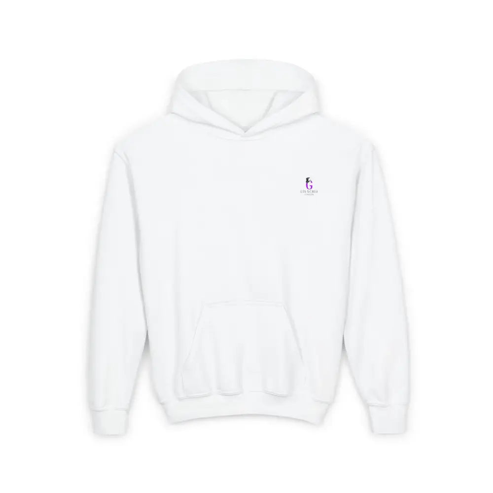 G Swish Hat Purple Youth Hoodie - S / White - Kids clothes
