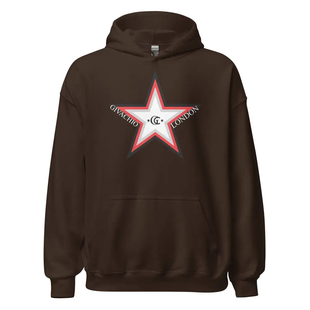 GL Star Up Hoodie - Dark Chocolate / S