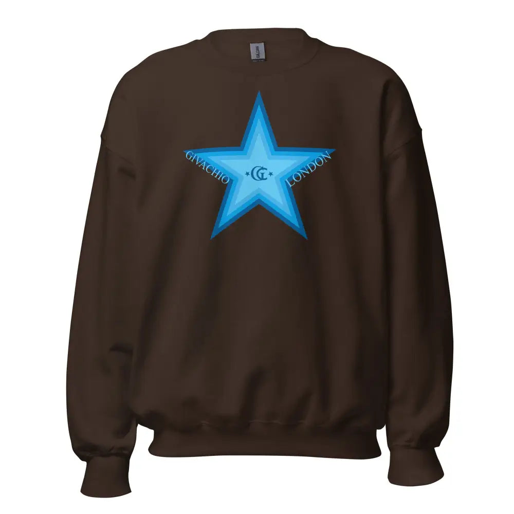GL Star Up Sweatshirt - Dark Chocolate / S