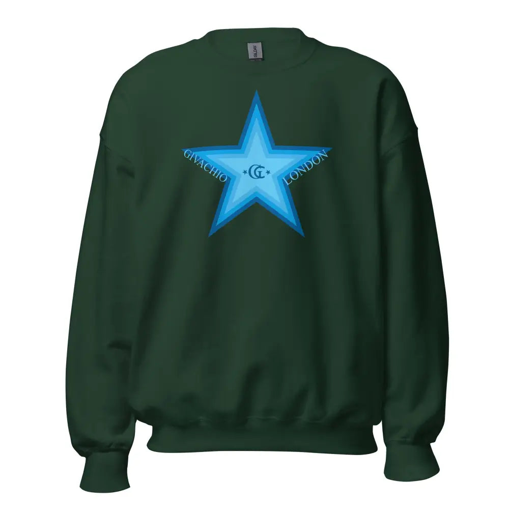 GL Star Up Sweatshirt - Forest Green / S