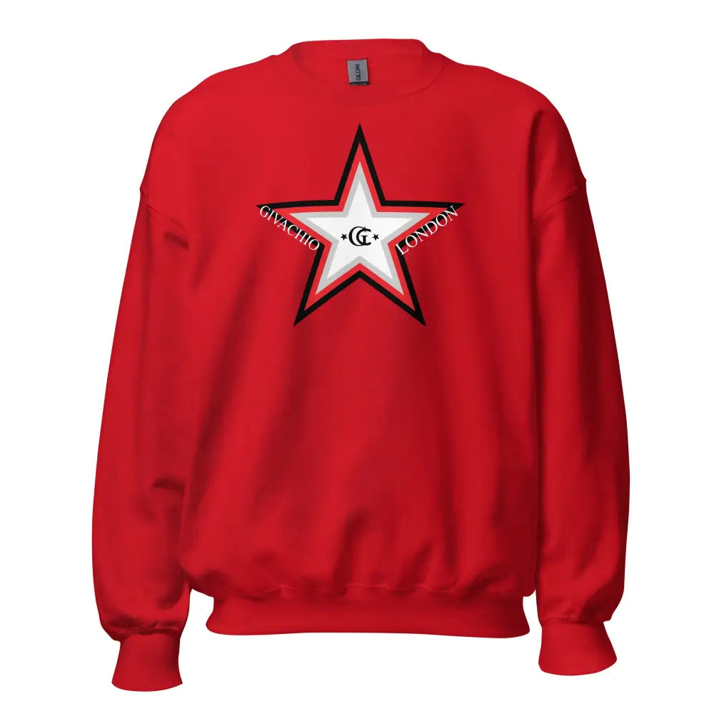 GL Star Up Sweatshirt - Red / S