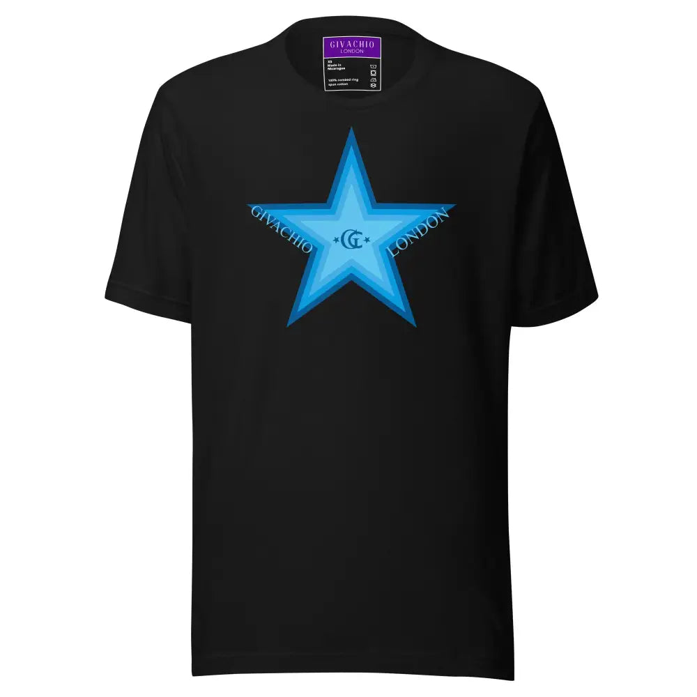 GL Star Up T-Shirt - Black / XS - T-Shirts