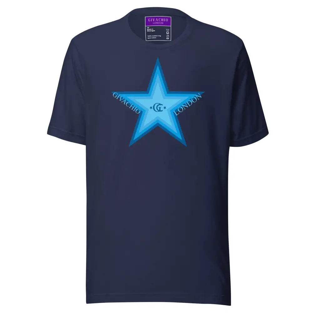 GL Star Up T-Shirt - Navy / XS - T-Shirts
