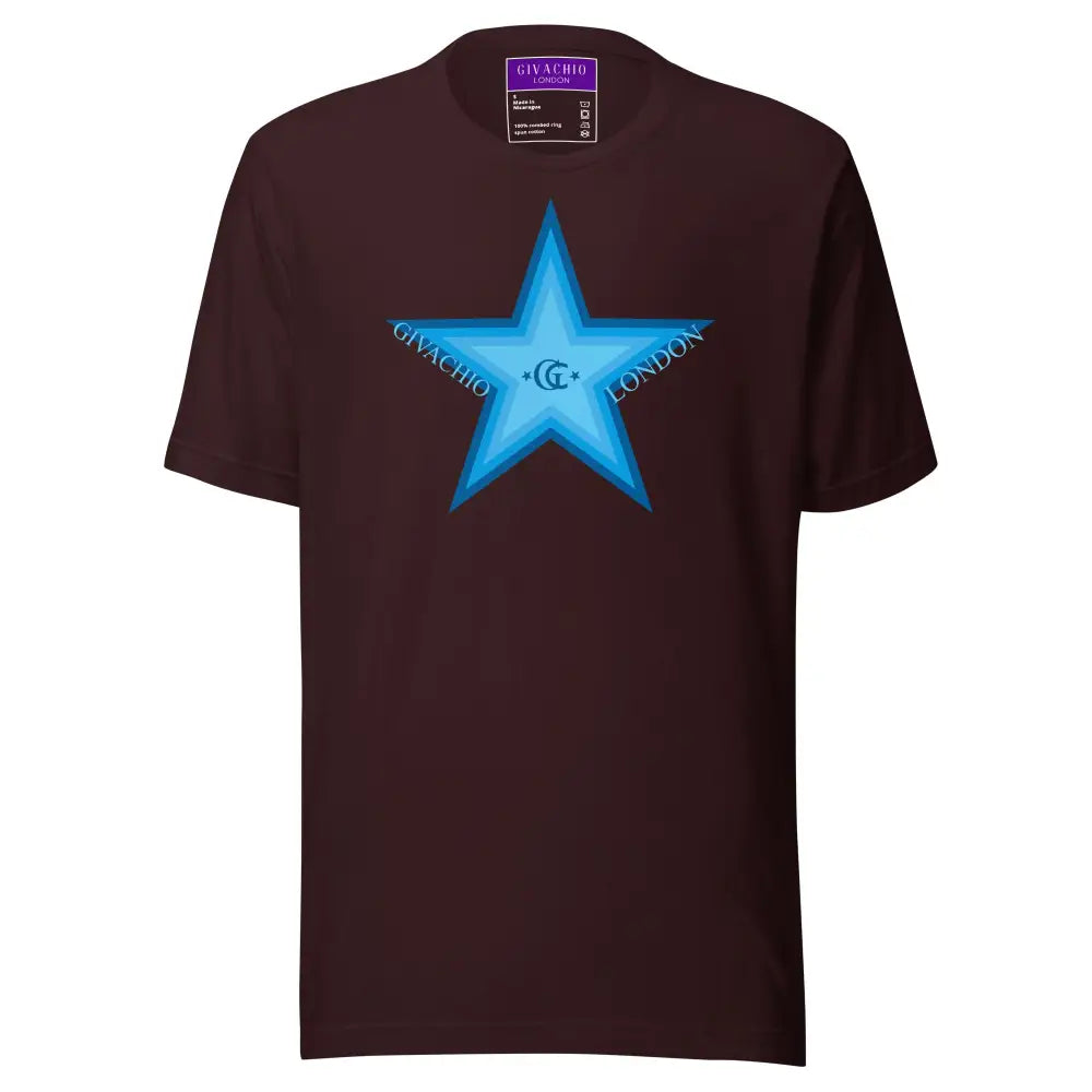 GL Star Up T-Shirt - Oxblood Black / S - T-Shirts