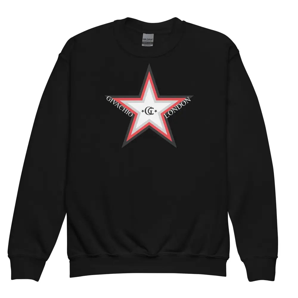 GL Star Up Youth Sweatshirt - Black / XS