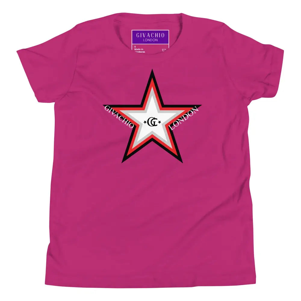 GL Star Up Youth T-Shirt - Berry / S