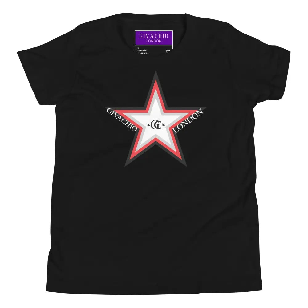 GL Star Up Youth T-Shirt - Black / S