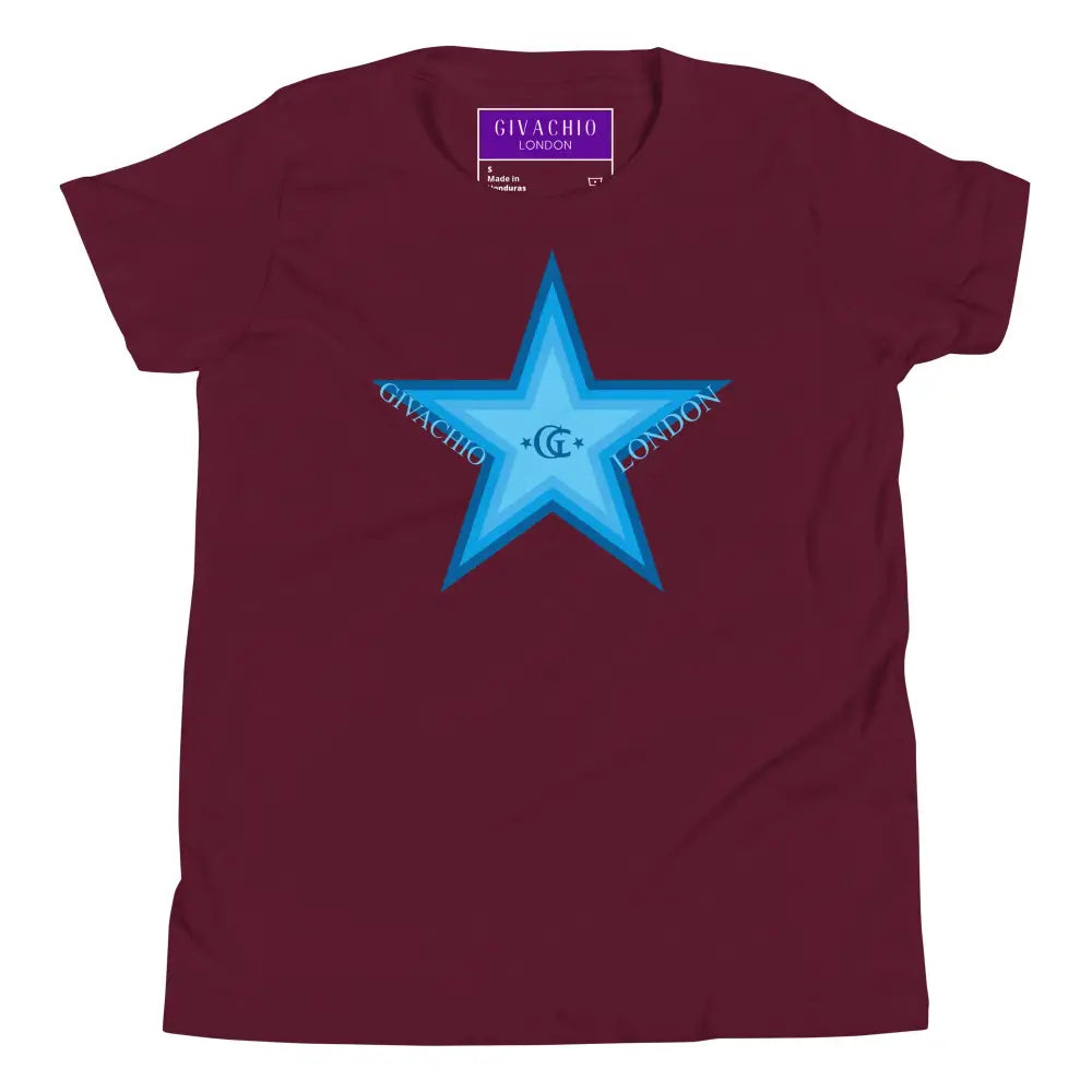 GL Star Up Youth T-Shirt - Maroon / S