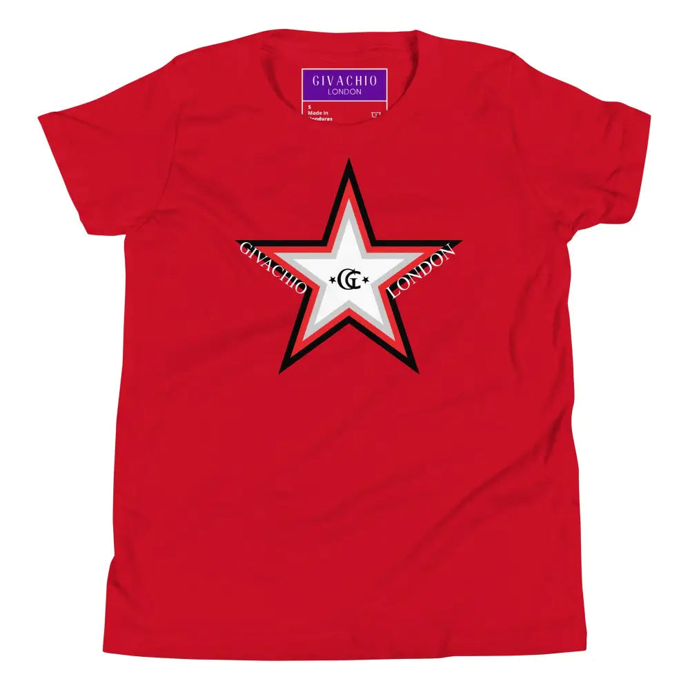 GL Star Up Youth T-Shirt - Red / S