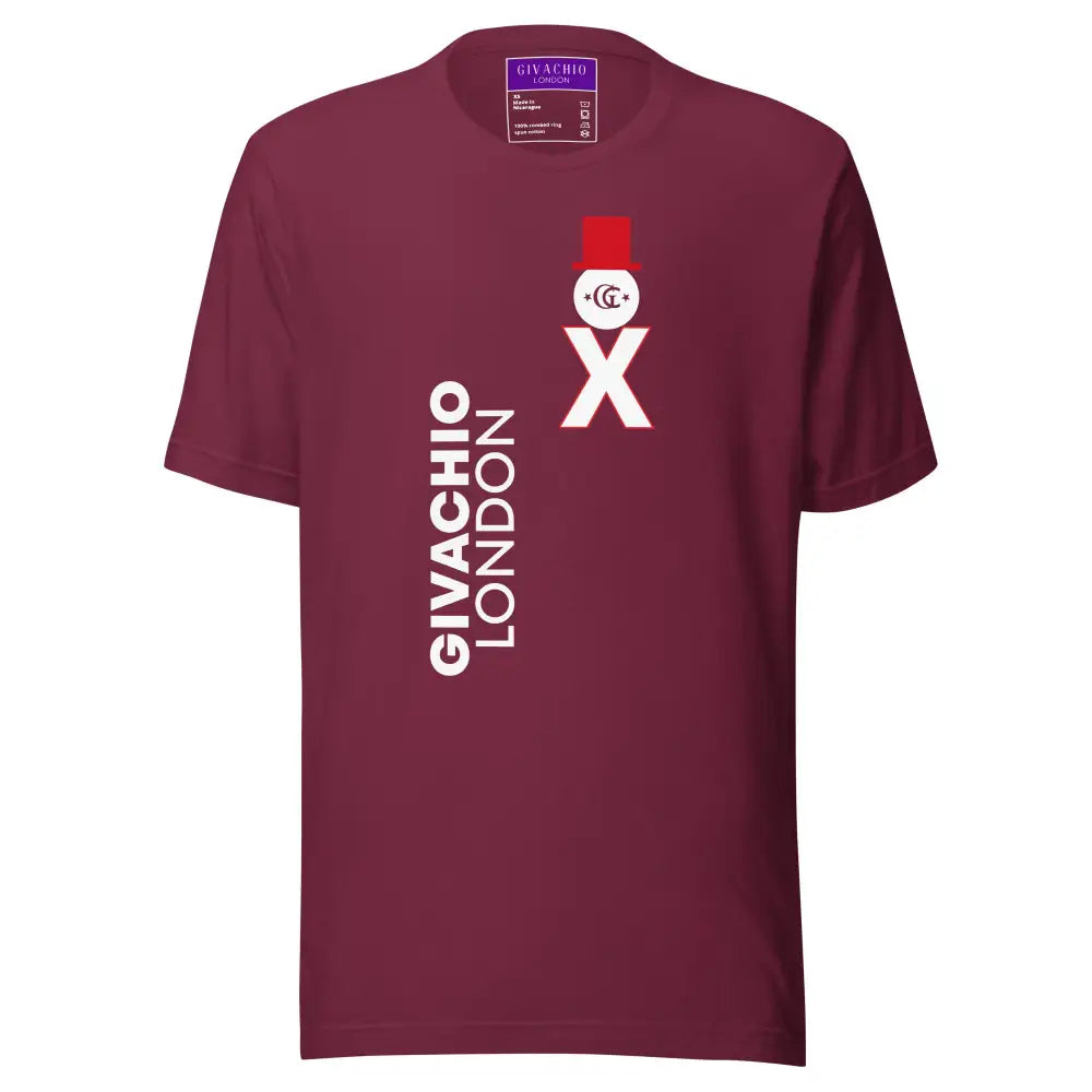 GL Styler Flick T shirt - Maroon / XS - T-Shirts