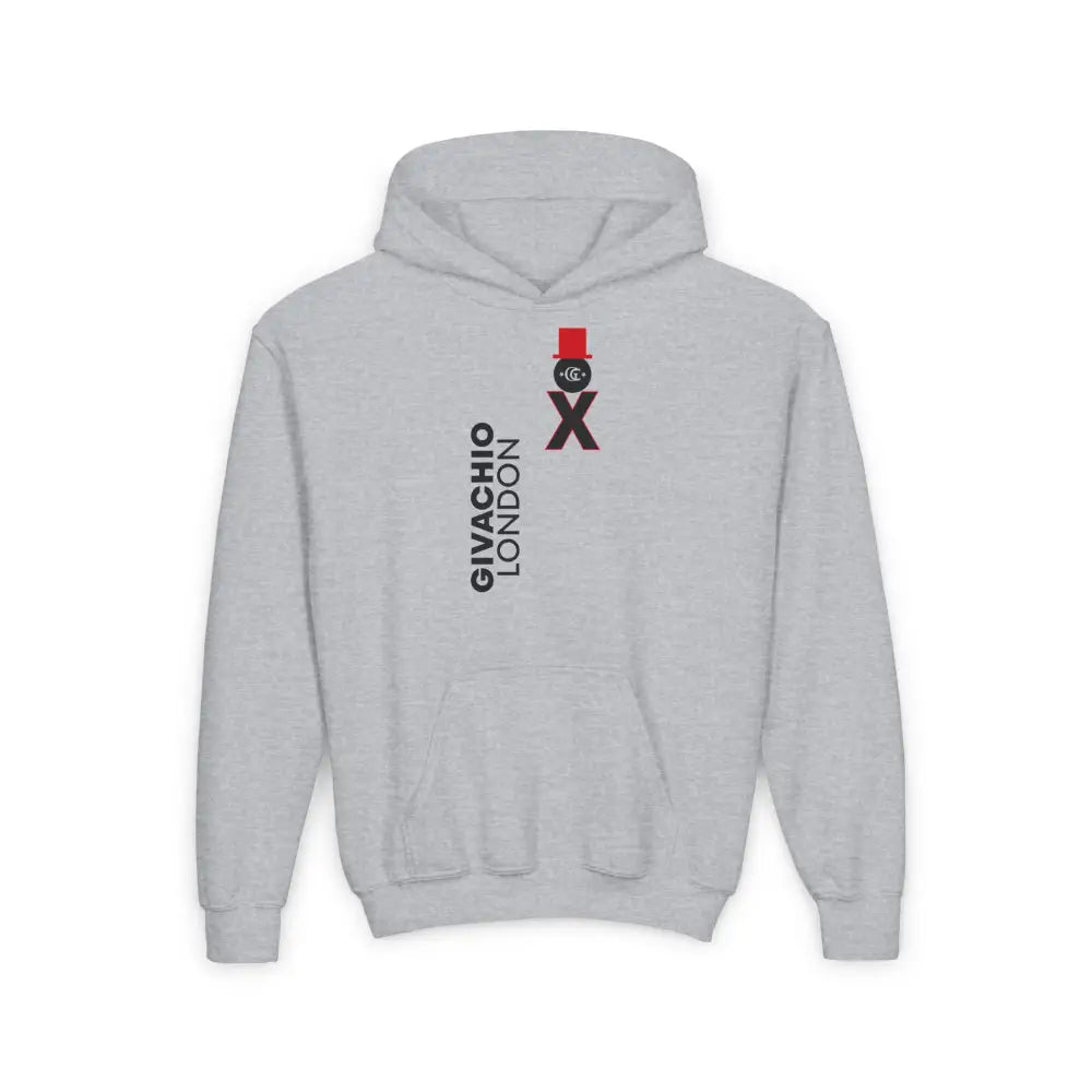 GL Styler Flick Youth Hoodie - S / Sport Grey - Kids clothes