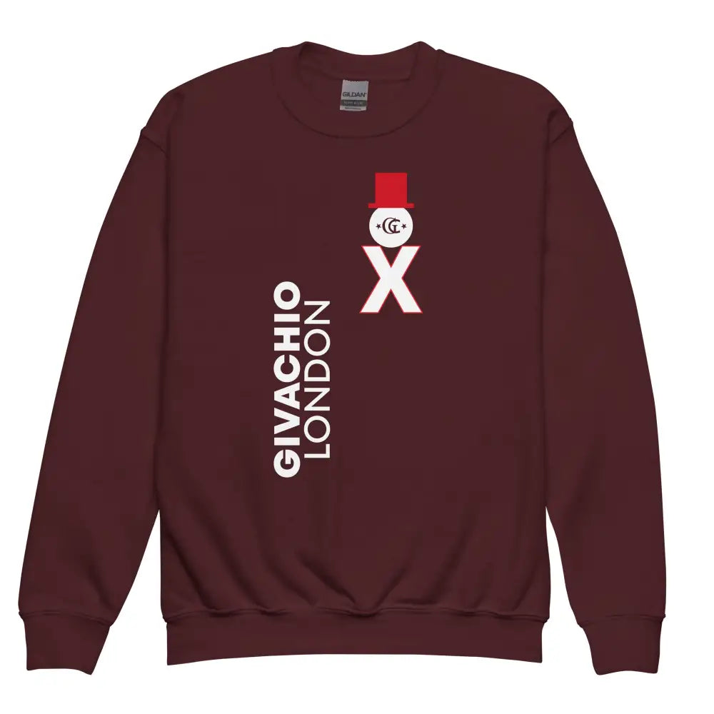 GL Styler Flick Youth Sweatshirt - Maroon / XS