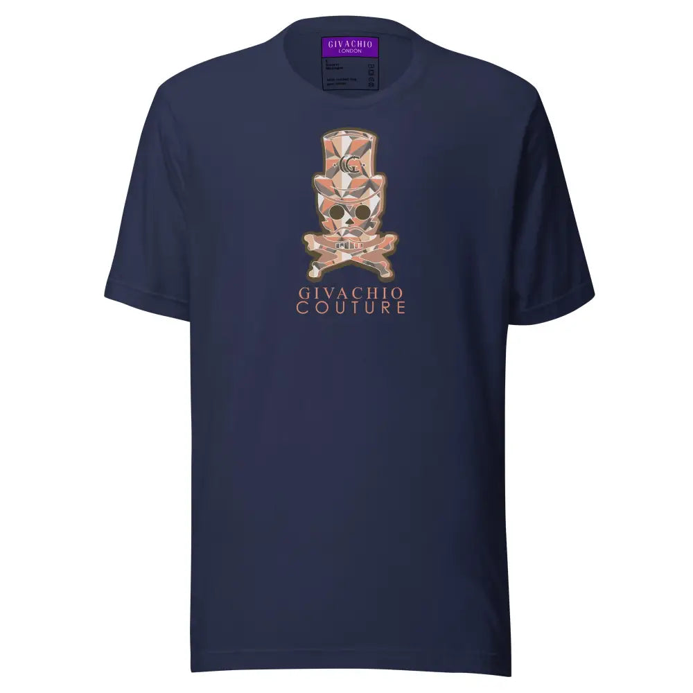 Ivor Skull T shirt - Navy / S - T-Shirts