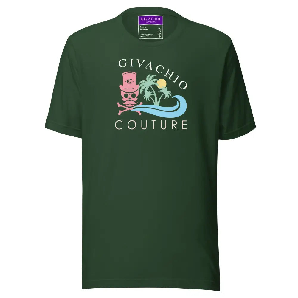 Skull Island T shirt - Forest / S - T-Shirts