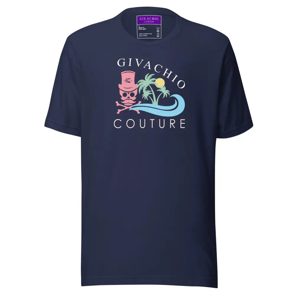 Skull Island T shirt - Navy / S - T-Shirts