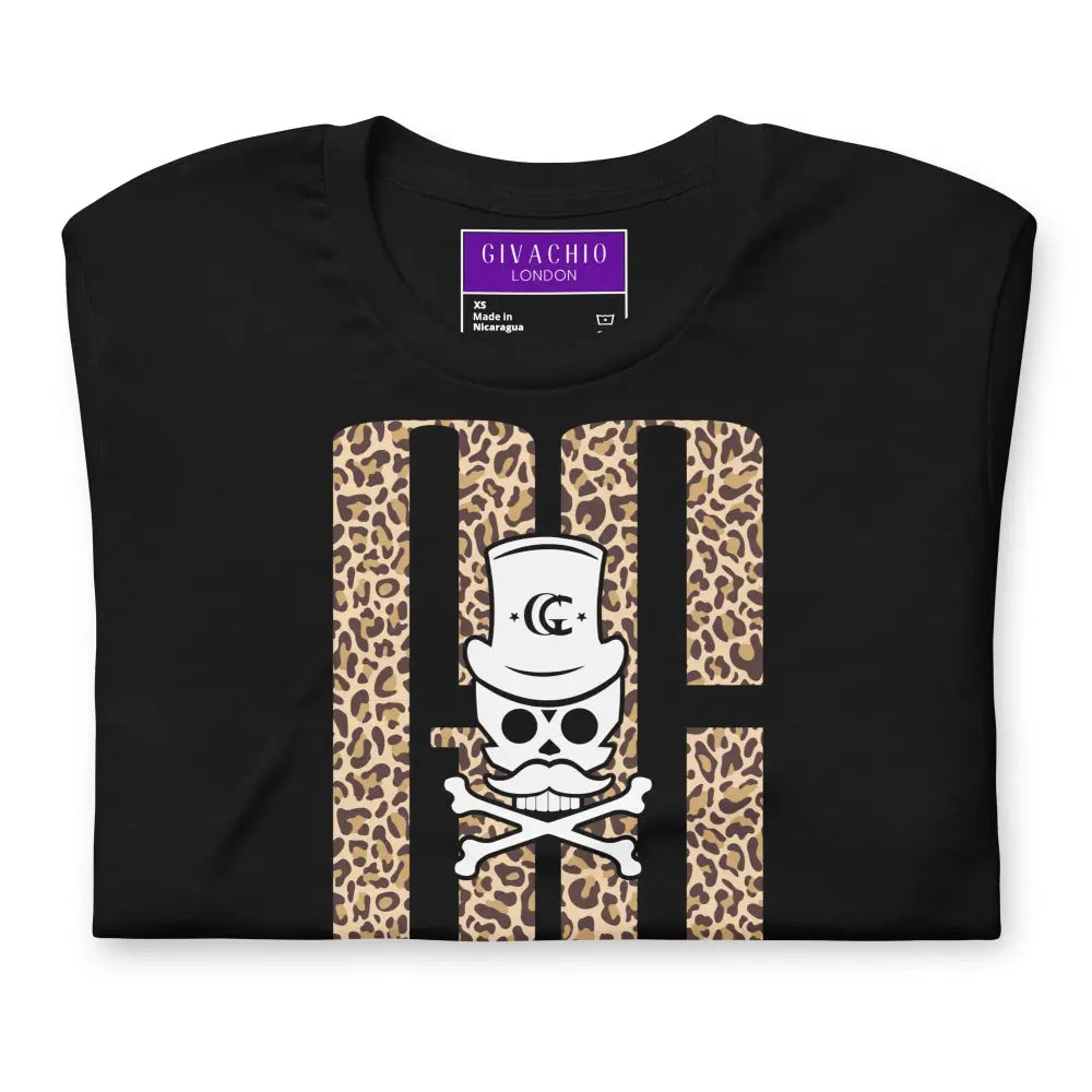 Skull Leapord T-Shirt - T-Shirts