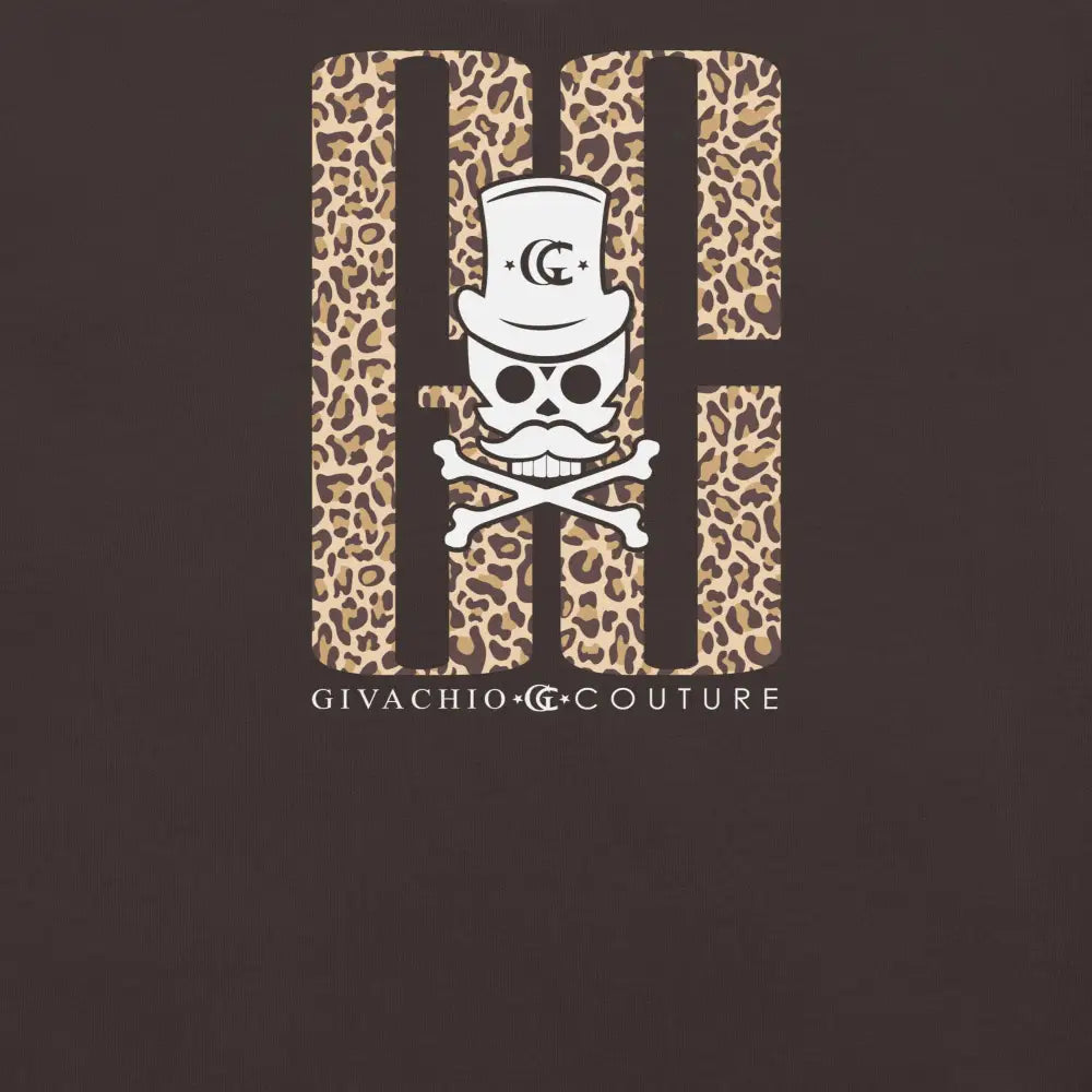 Skull Leapord T-Shirt - T-Shirts