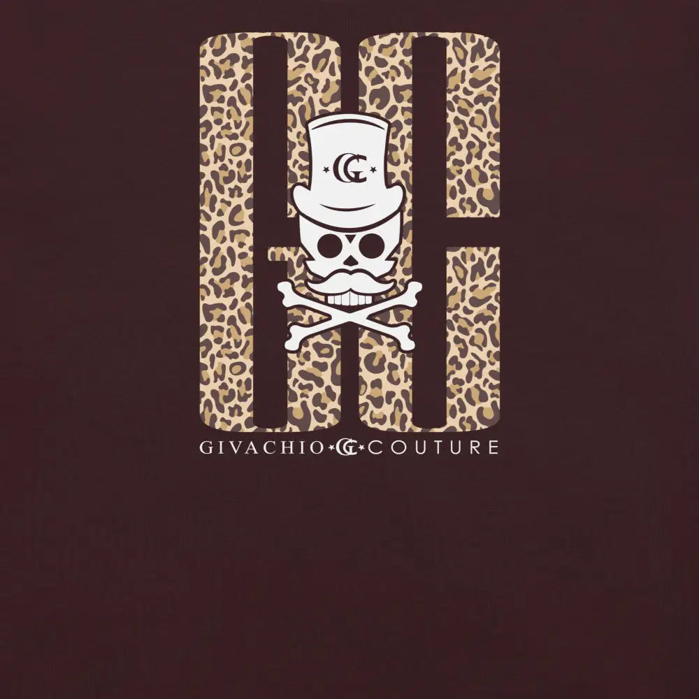 Skull Leapord T-Shirt - T-Shirts