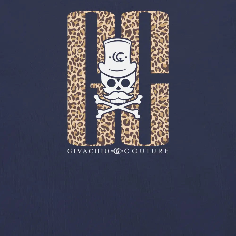 Skull Leapord T-Shirt - T-Shirts