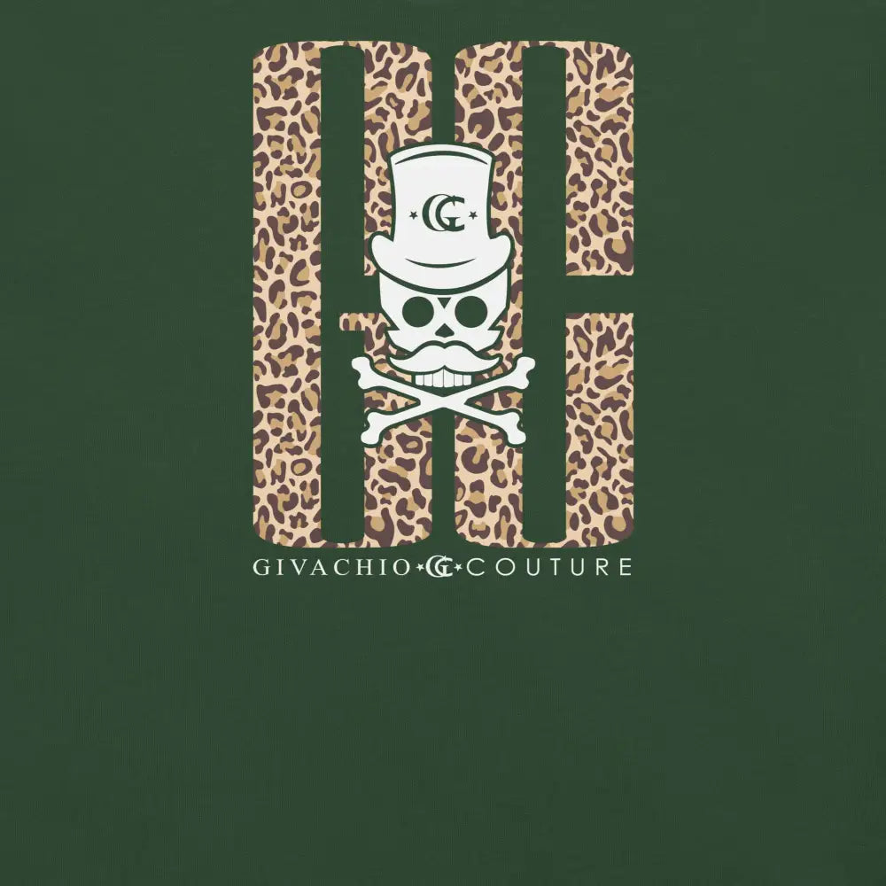 Skull Leapord T-Shirt - T-Shirts