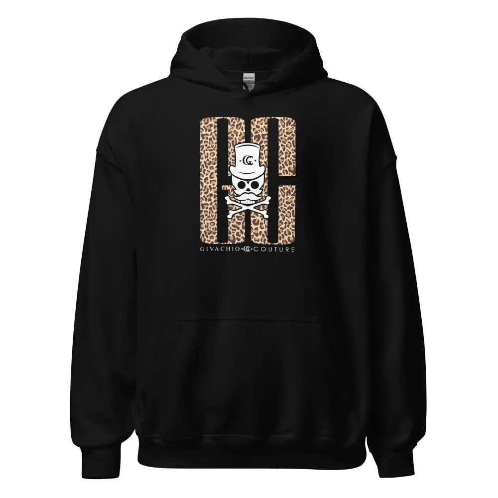 Skull Leopord Hoodie - S