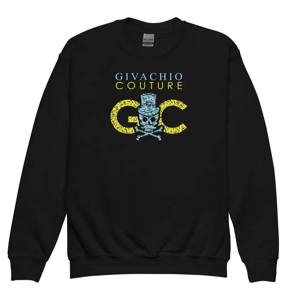 Skullviva Youth Sweatshirt - Black / XS
