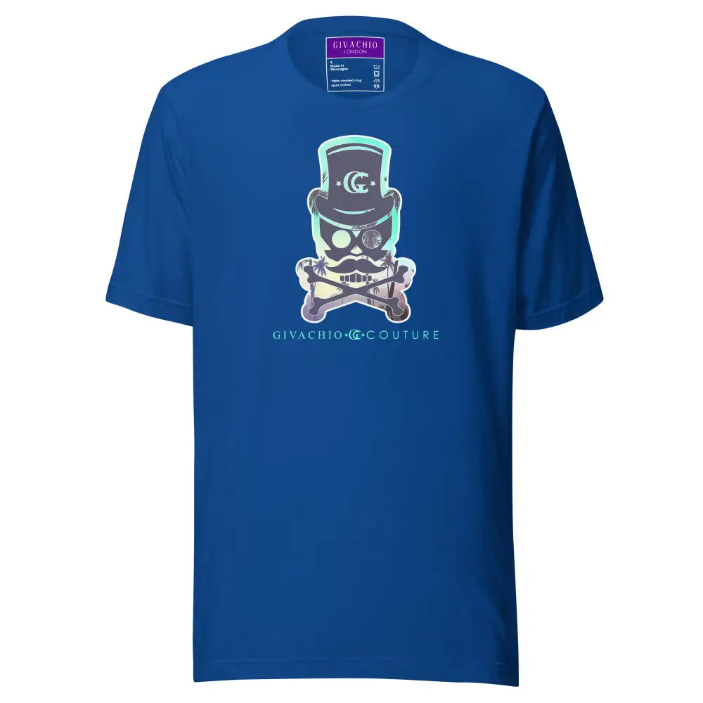 Skyure Skull T-Shirt - True Royal / S - T-Shirts