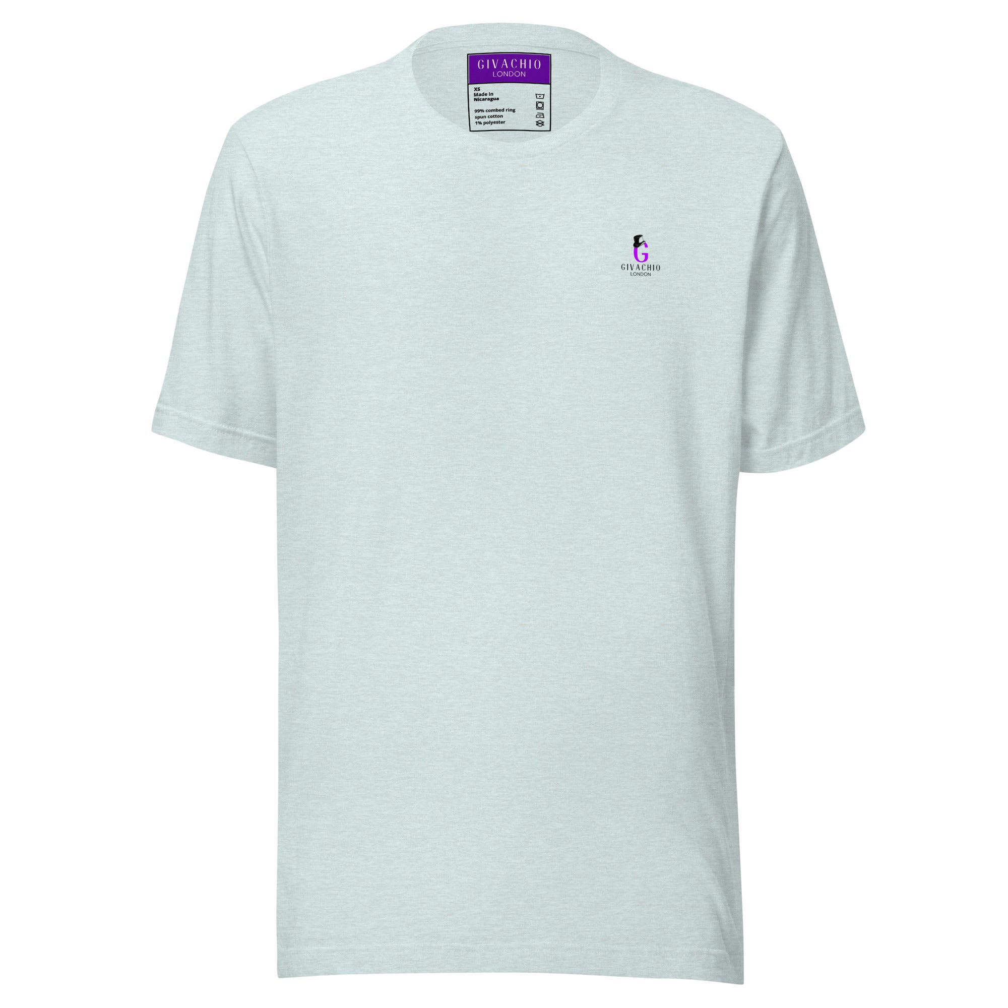 G Swish Hat Purple T-Shirt | Givachio | Designer T-Shirts | Clothing | UK London Edinburgh Glasgow