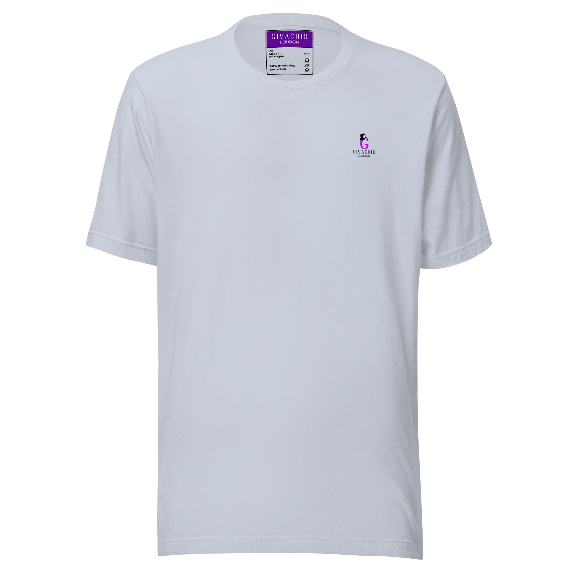 G Swish Hat Purple T-Shirt | Givachio | Designer T-Shirts | Clothing | UK London Edinburgh Glasgow