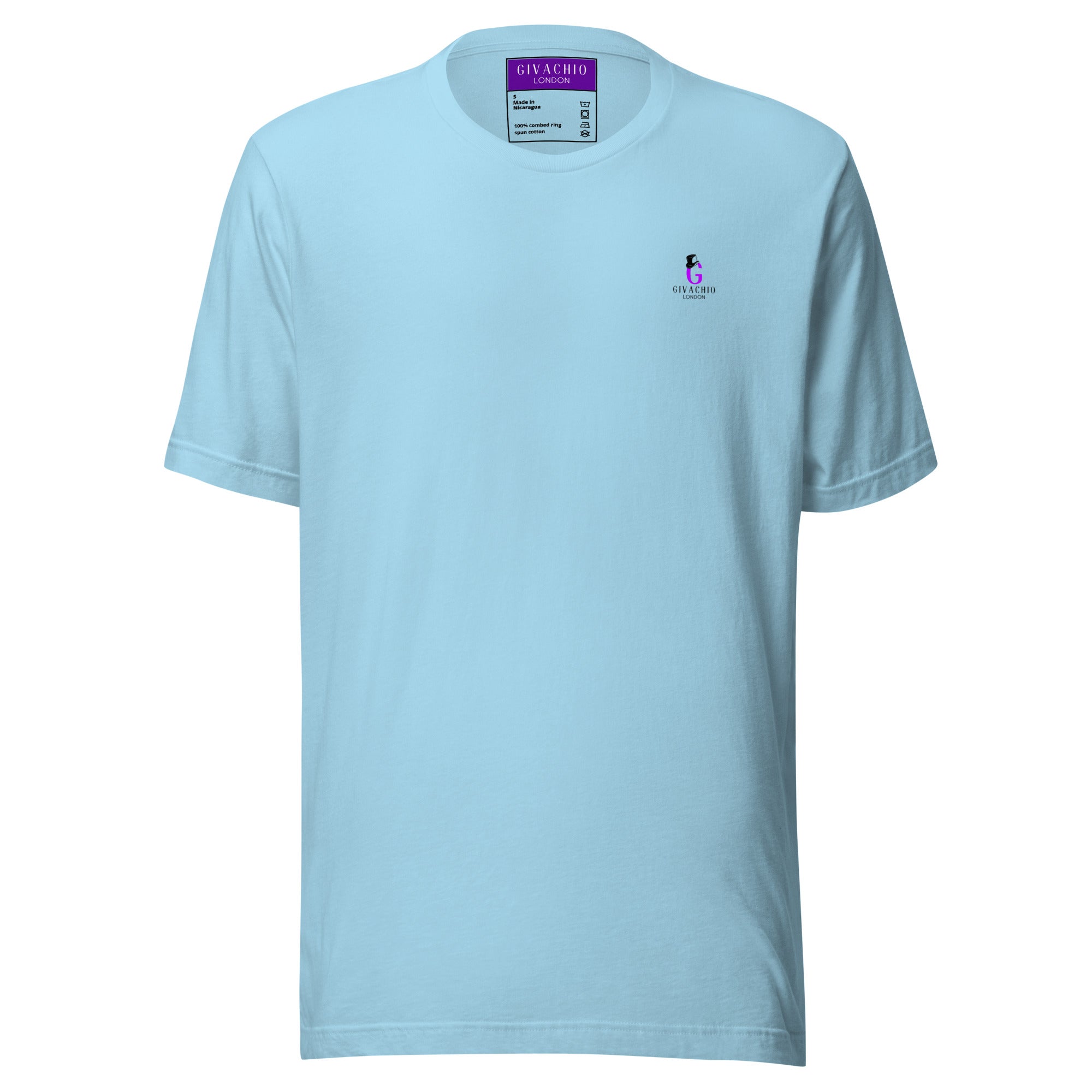 G Swish Hat Purple T-Shirt | Givachio | Designer T-Shirts | Clothing | UK London Edinburgh Glasgow