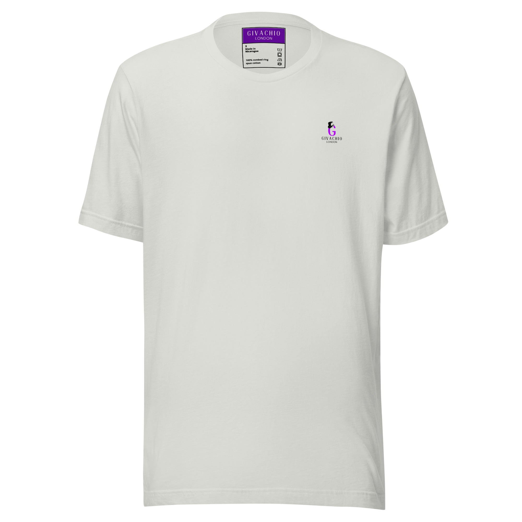 G Swish Hat Purple T-Shirt | Givachio | Designer T-Shirts | Clothing | UK London Edinburgh Glasgow