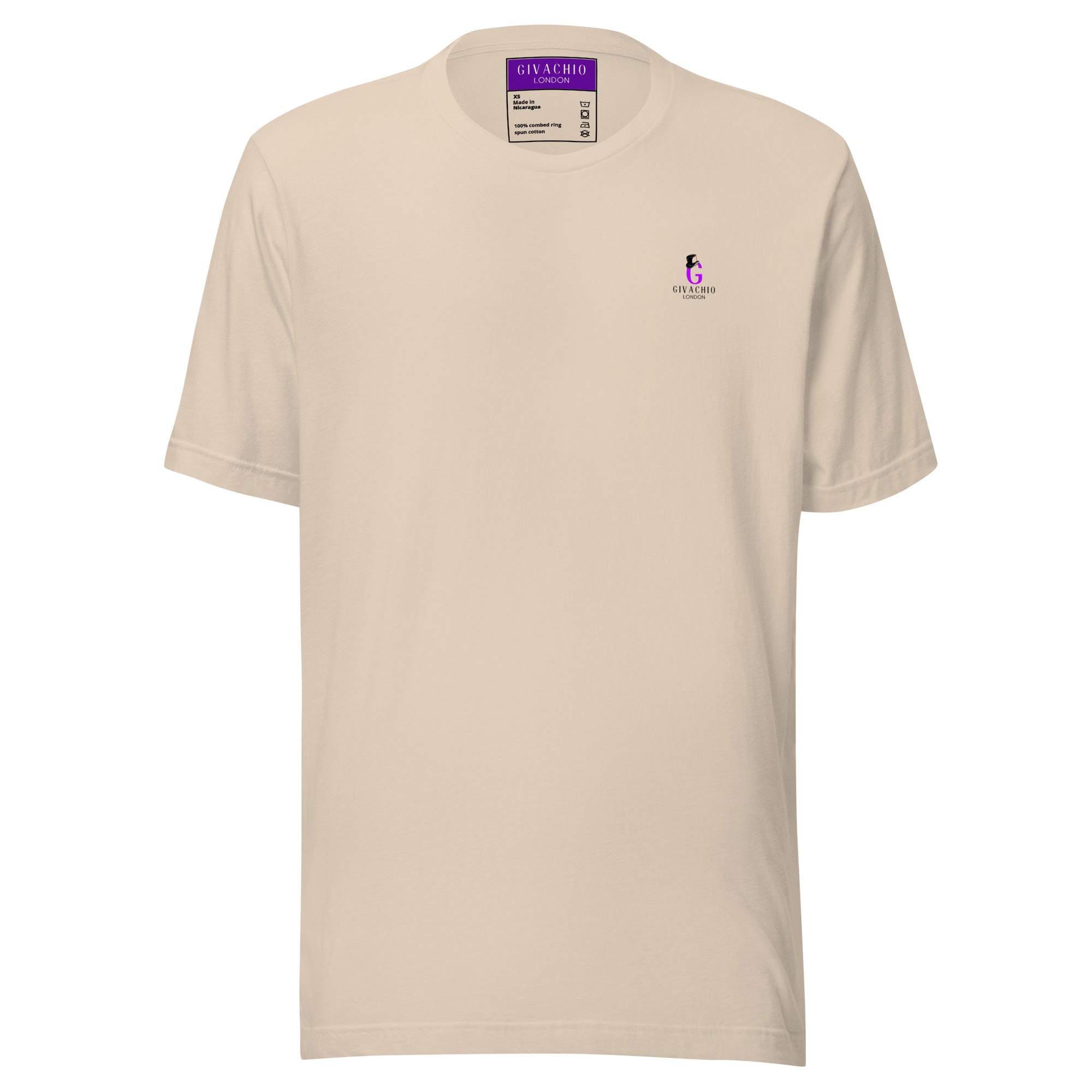 G Swish Hat Purple T-Shirt | Givachio | Designer T-Shirts | Clothing | UK London Edinburgh Glasgow