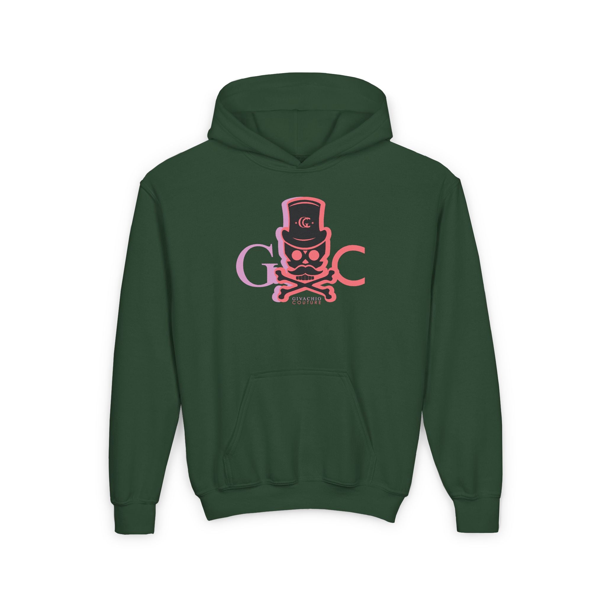 Skull Faded Youth Hoodie