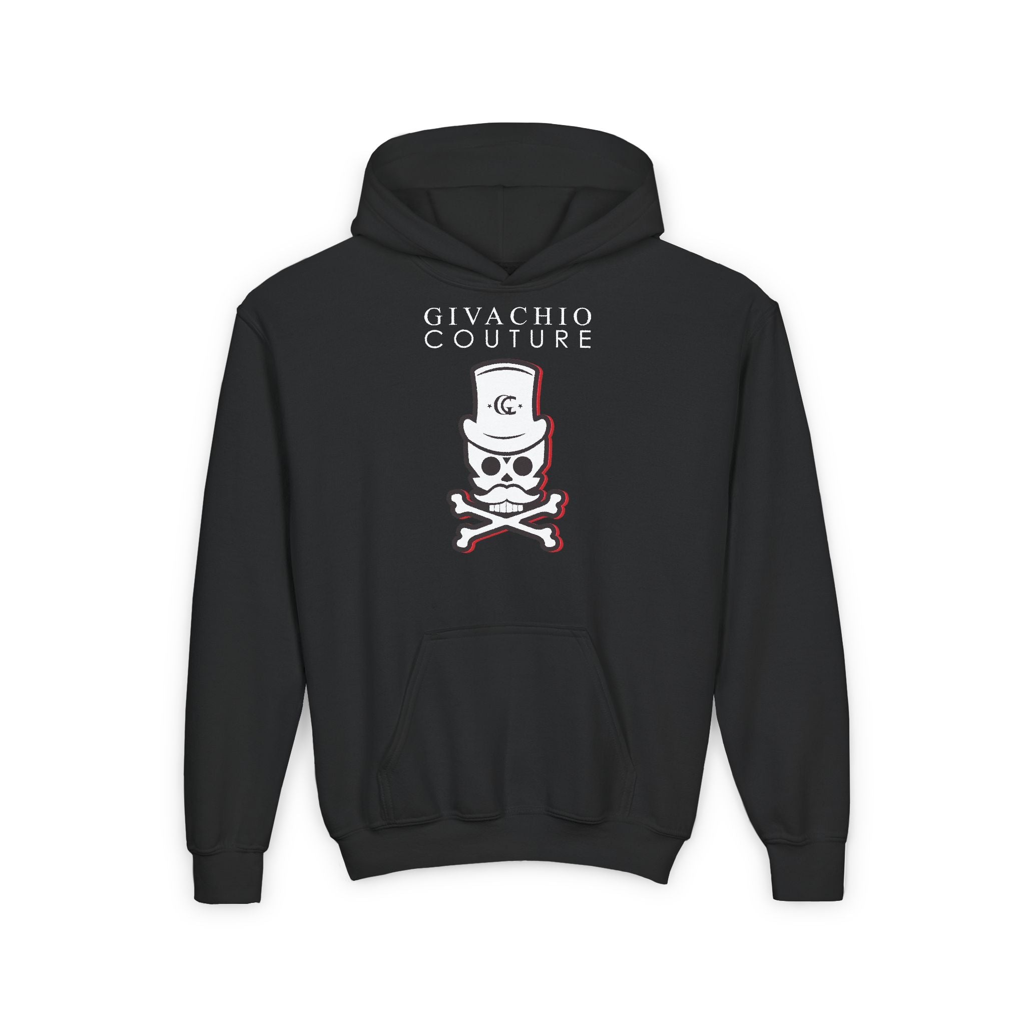 Designer Clothing London | Black Cherry Skull Youth Hoodie | Givachio