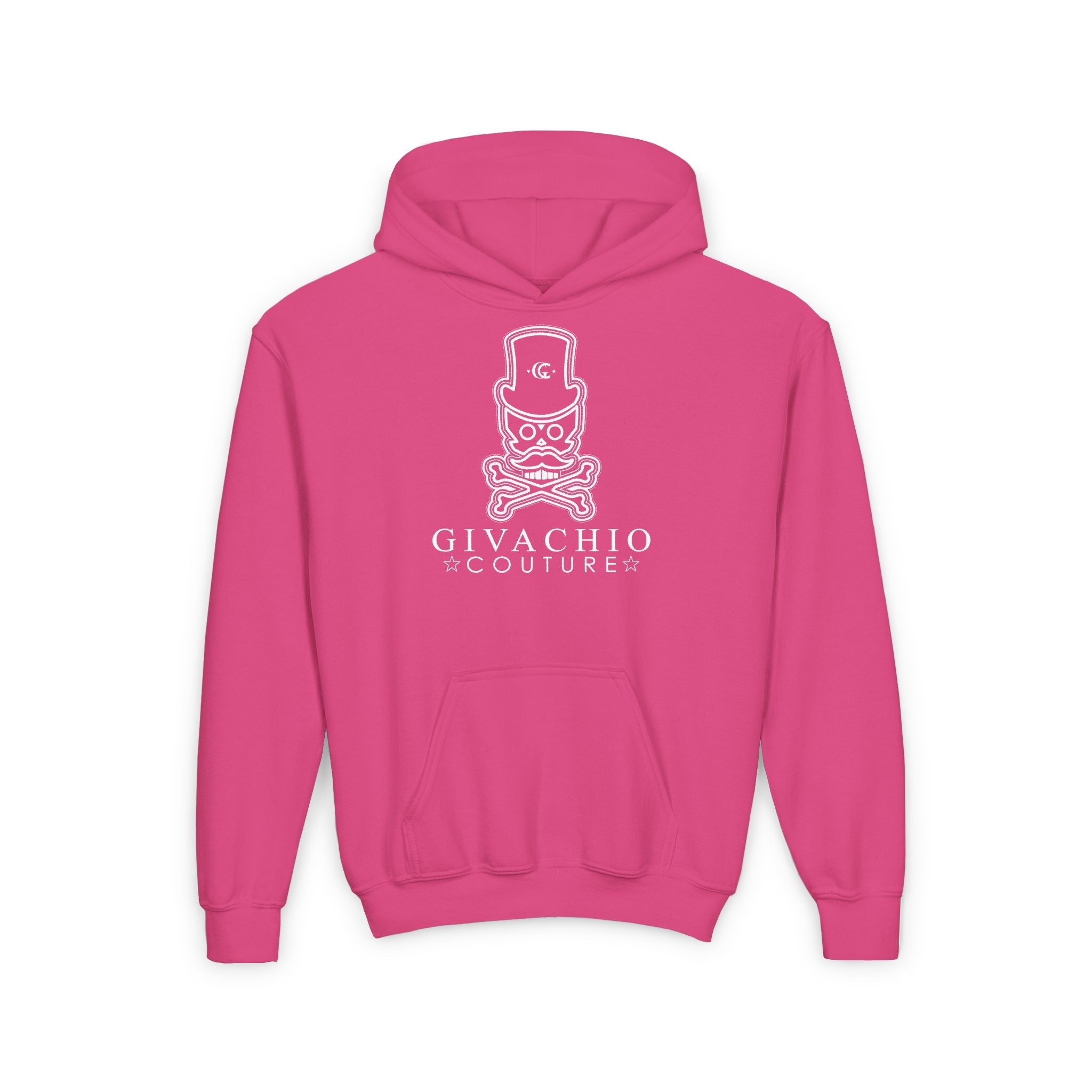 Designer Clothing London | Noir Skull  Youth Hoodie | Givachio
