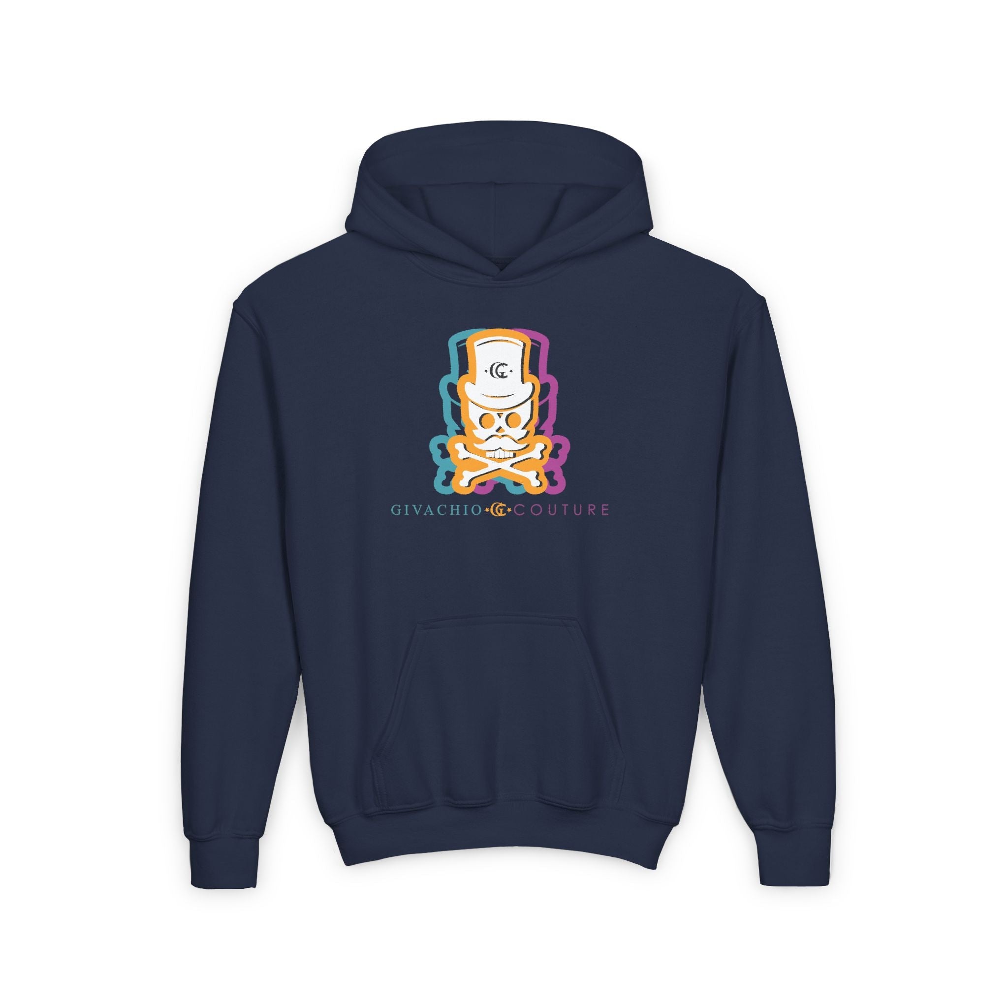 Designer Clothing London | Facit Skull Youth Hoodie | Givachio