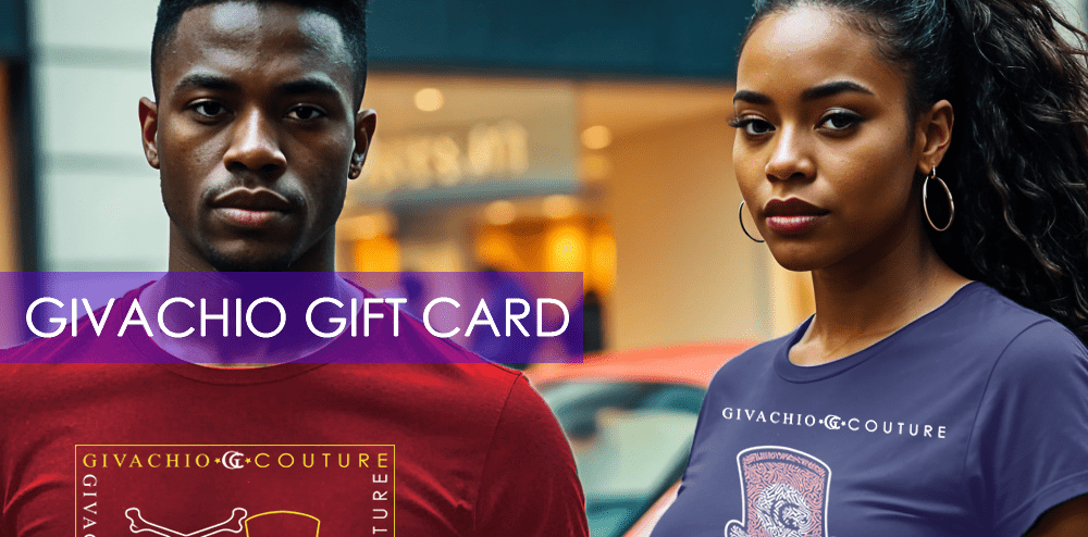 Designer Clothing London | Gift Card | Givachio