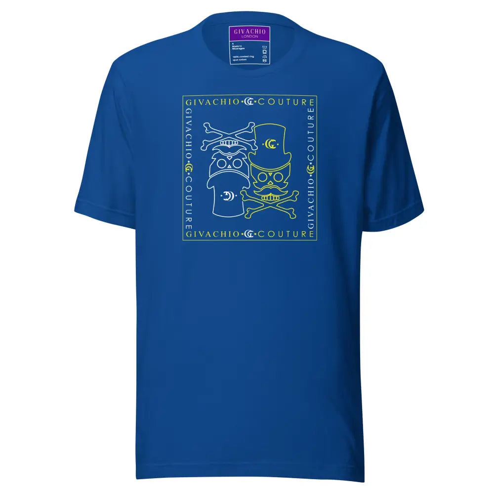 Atomic Skull T-Shirt - True Royal / S - T-Shirts