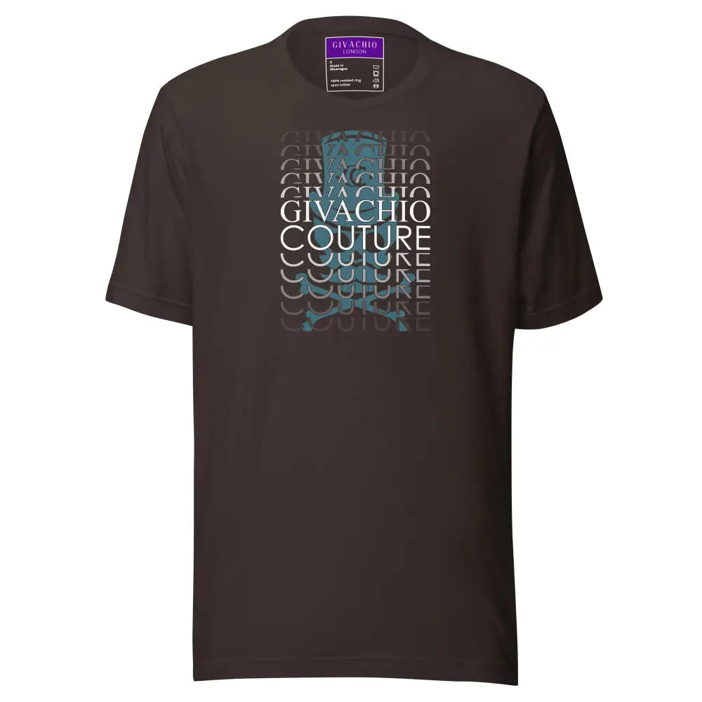 Black Casual Skull knot T-Shirt - Brown / S - T-Shirts