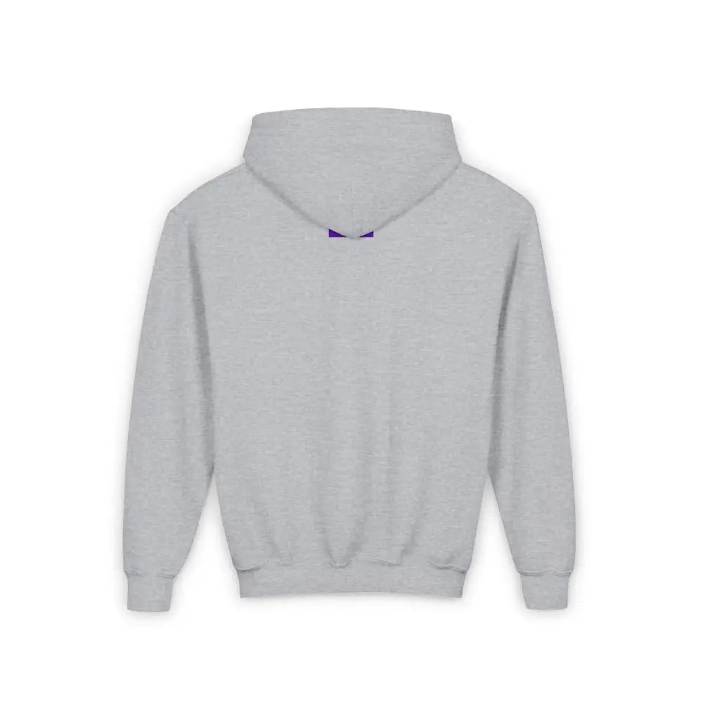 Crimson Hues Skull Youth Hoodie - Kids clothes