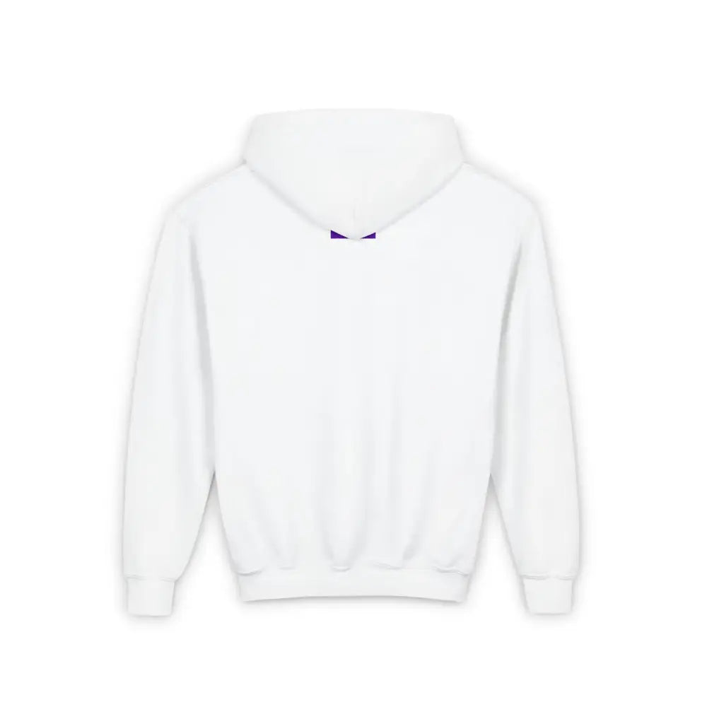 Crimson Hues Skull Youth Hoodie - Kids clothes